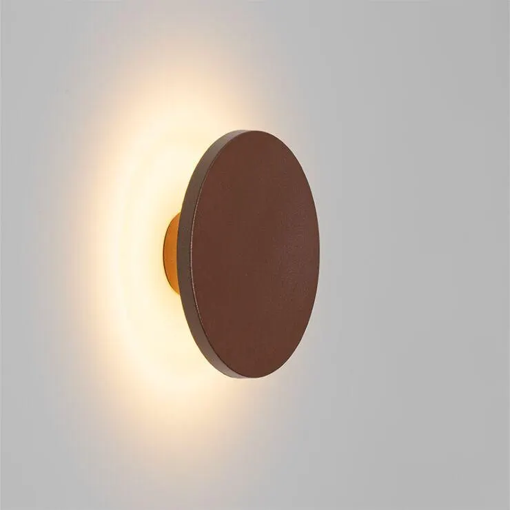 Modern kültéri fali lámpa rozsdabarna, IP54 LED-del - Skyf