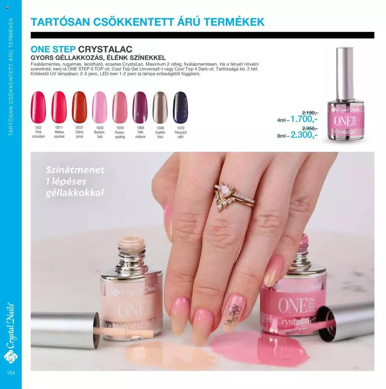 Katalógus Crystal Nails - Nagykatalógus 22/23 március 8.-tól december 31.-ig 2023. - Oldal 164