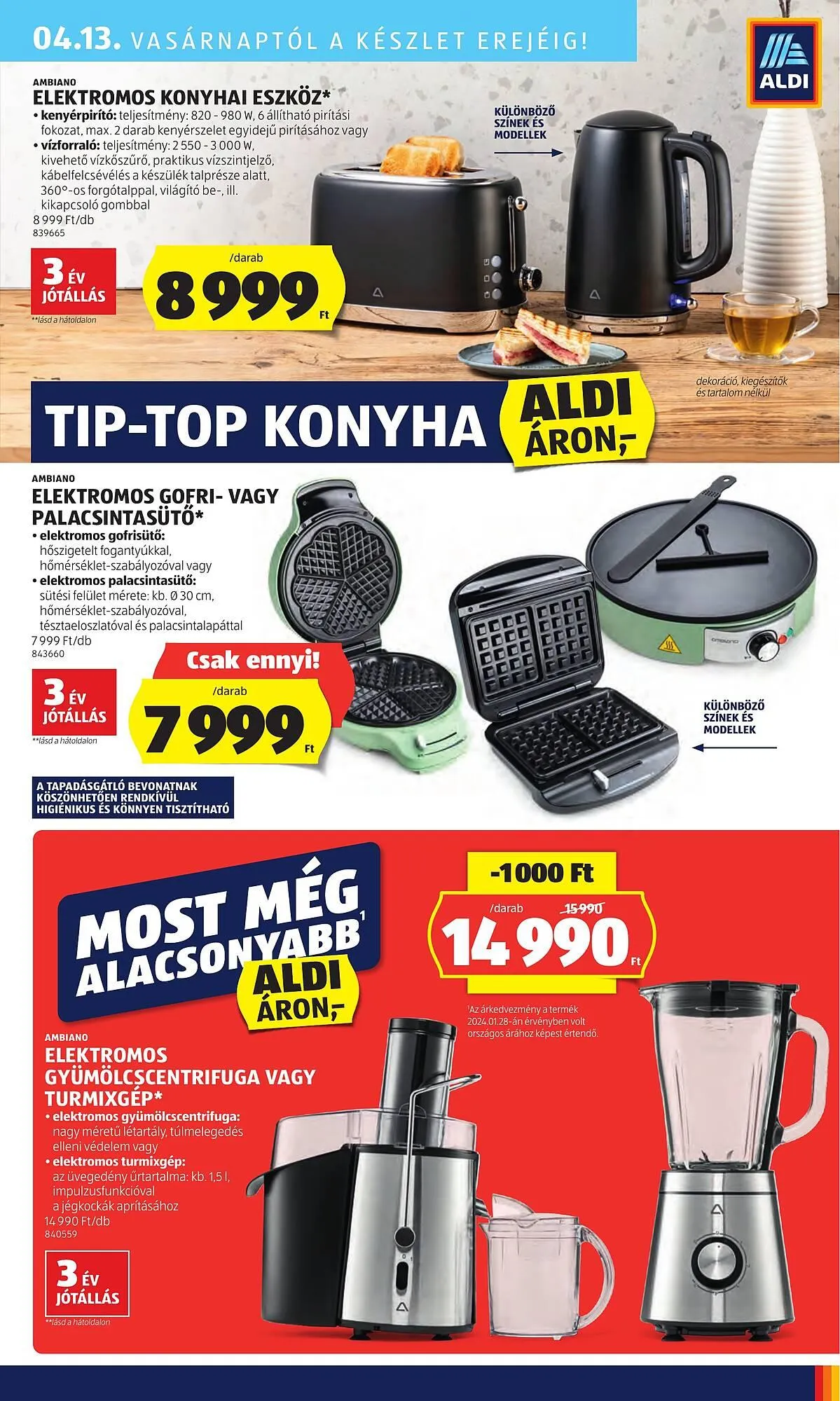 Katalógus ALDI akciós újság április 10.-tól április 19.-ig 2025. - Oldal 47