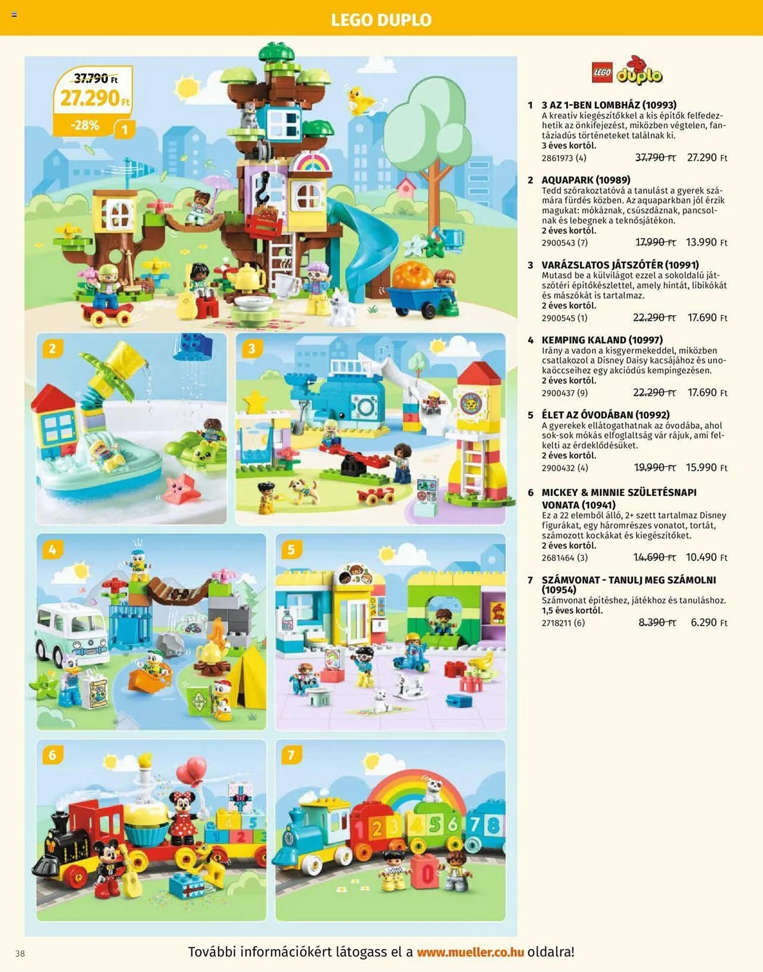 Katalógus Müller akciós újság október 30.-tól december 31.-ig 2023. - Oldal 38