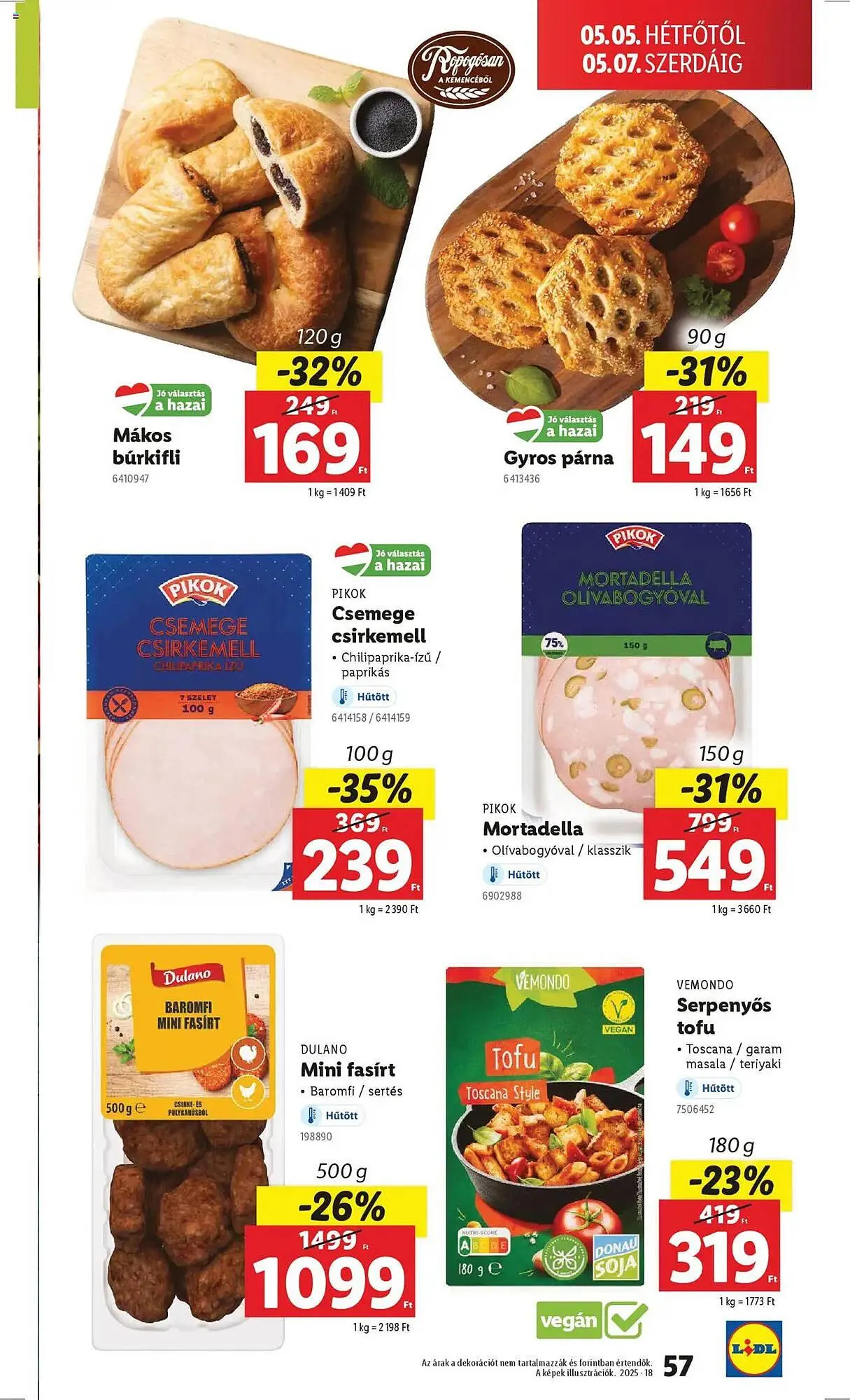 Katalógus Lidl akciós újság április 30.-tól május 7.-ig 2025. - Oldal 57