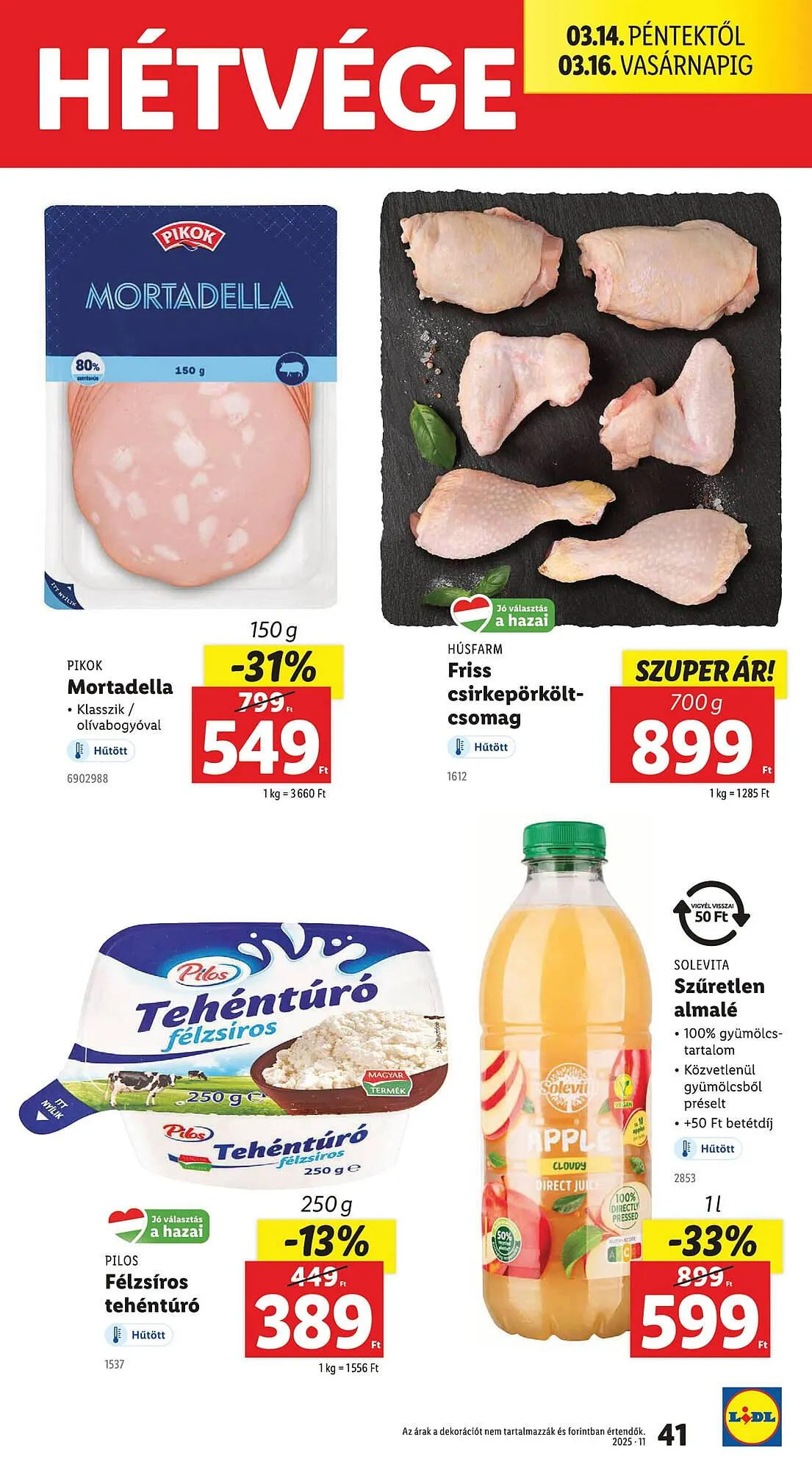Katalógus Lidl akciós újság március 13.-tól március 19.-ig 2025. - Oldal 41
