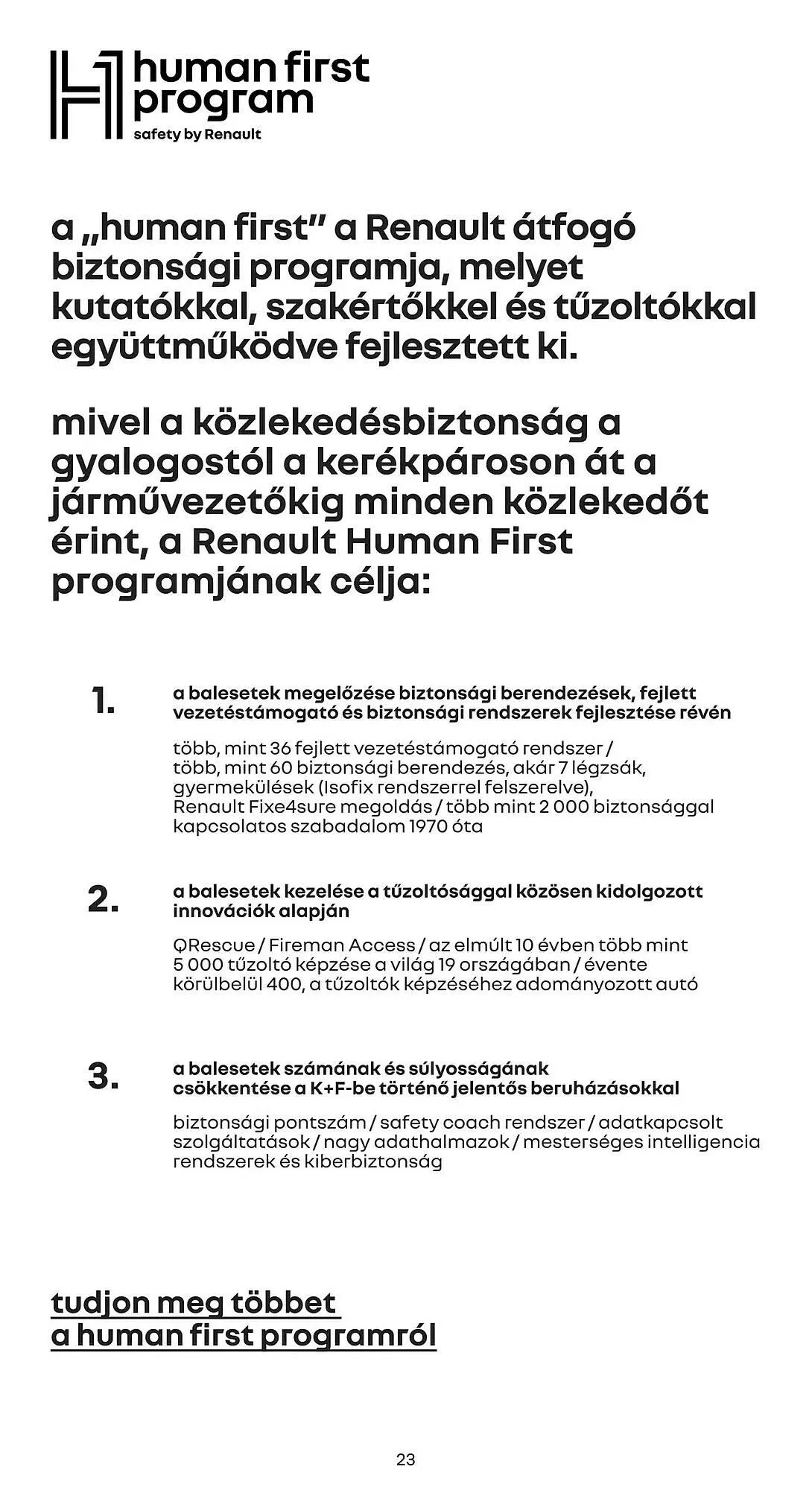 Katalógus Renault akciós újság január 6.-tól június 30.-ig 2025. - Oldal 23