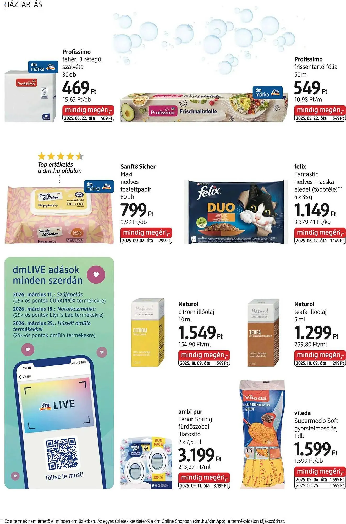 Katalógus DM akciós újság március 5.-tól március 18.-ig 2026. - Oldal 22
