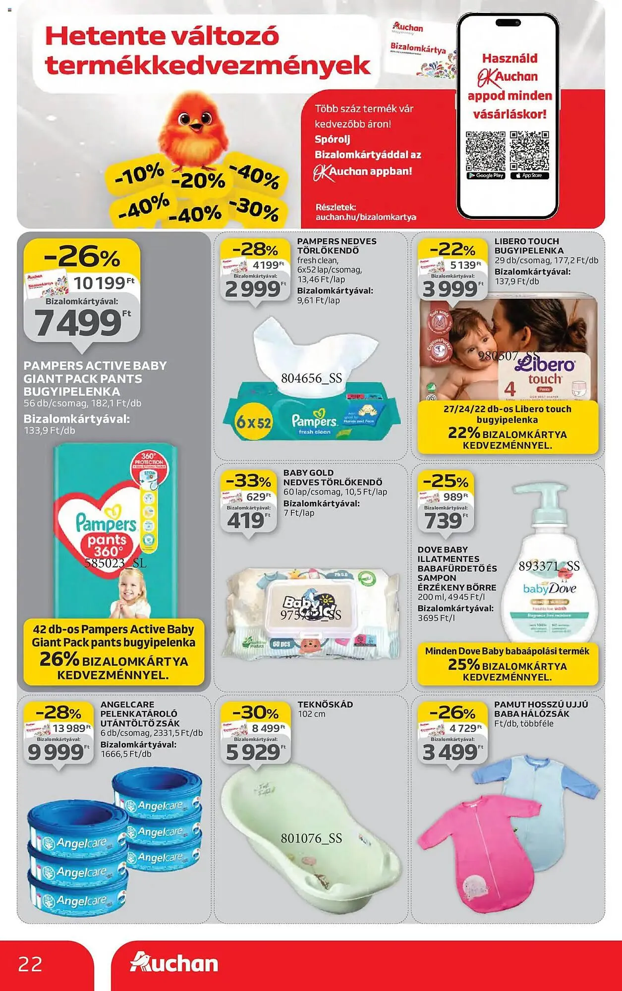 Katalógus Auchan akciós újság január 29.-tól február 4.-ig 2026. - Oldal 22