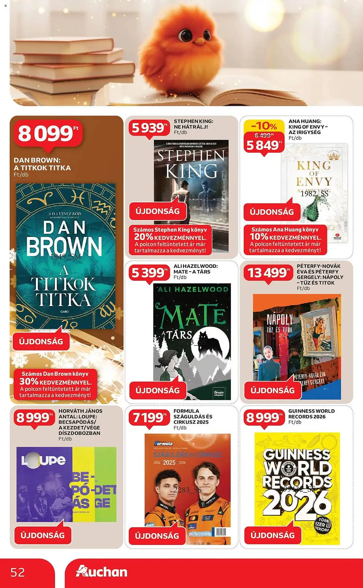 Katalógus Auchan akciós újság december 18.-tól december 24.-ig 2025. - Oldal 52