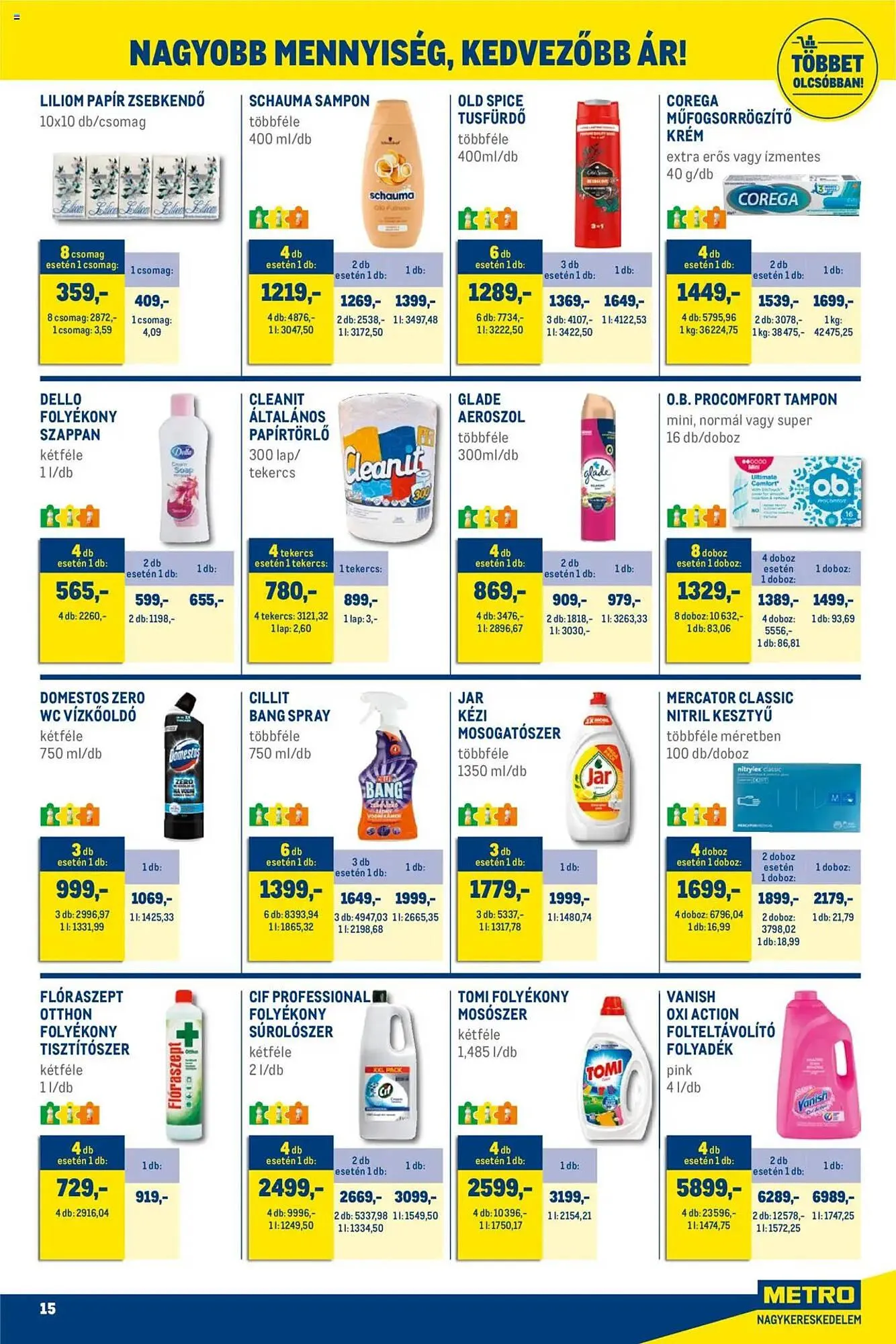 Katalógus Metro akciós újság augusztus 1.-tól augusztus 31.-ig 2025. - Oldal 15