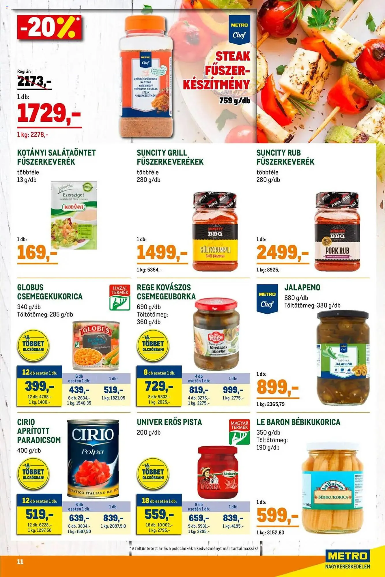 Katalógus Metro akciós újság április 1.-tól április 30.-ig 2025. - Oldal 11