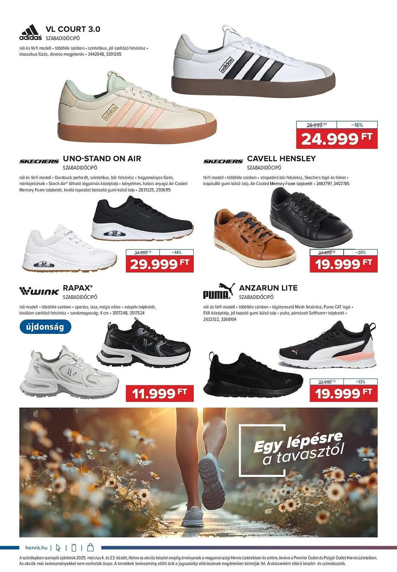 Katalógus Hervis akciós újság március 4.-tól március 23.-ig 2025. - Oldal 2