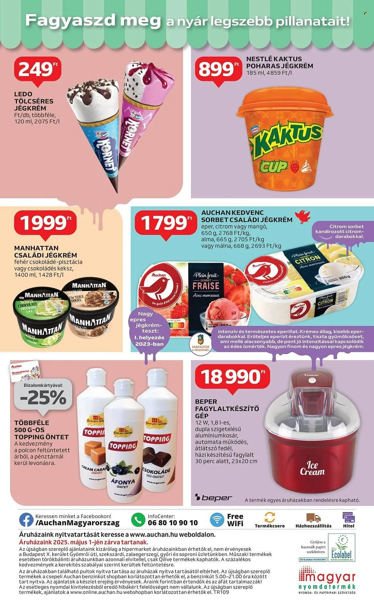 Katalógus Auchan akciós újság április 24.-tól május 21.-ig 2025. - Oldal 16