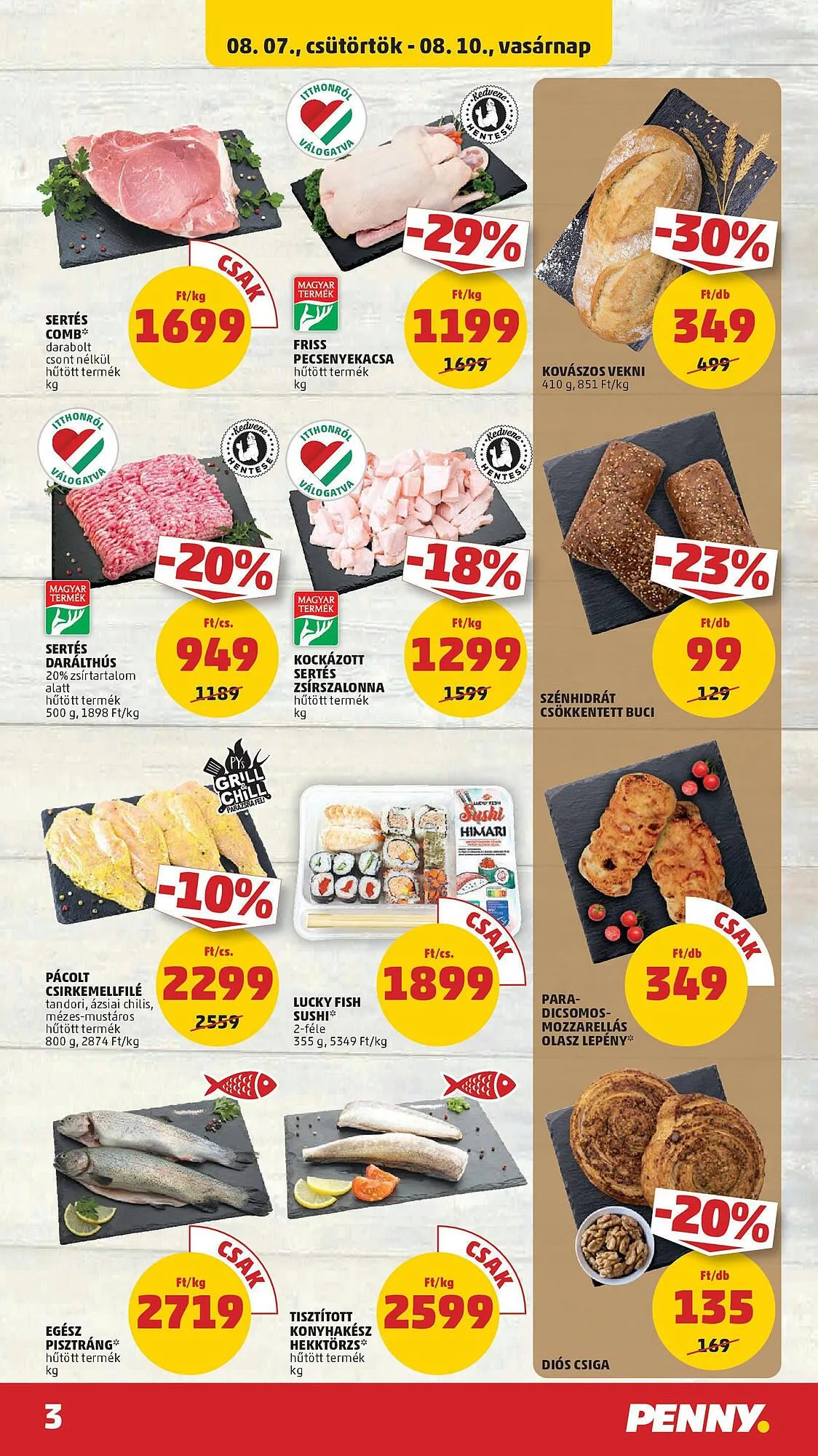 Katalógus PENNY akciós újság augusztus 7.-tól augusztus 13.-ig 2025. - Oldal 3