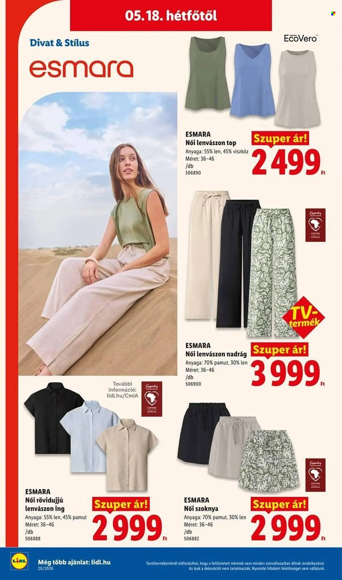 Katalógus Lidl akciós újság május 14.-tól május 20.-ig 2026. - Oldal 18