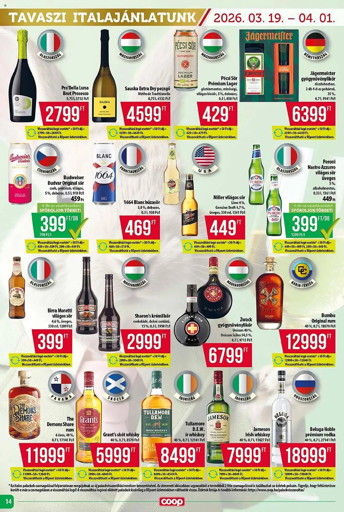 Katalógus Coop akciós újság március 19.-tól március 25.-ig 2026. - Oldal 14