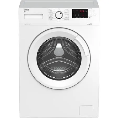 Beko WUE 6512 XWST Mosógép, 6 kg, 1000 fordulat/perc, E energiaosztály, SteamCure Hygene, Aquafusion, Aquawave, 15 program, SteamCure, Fehér