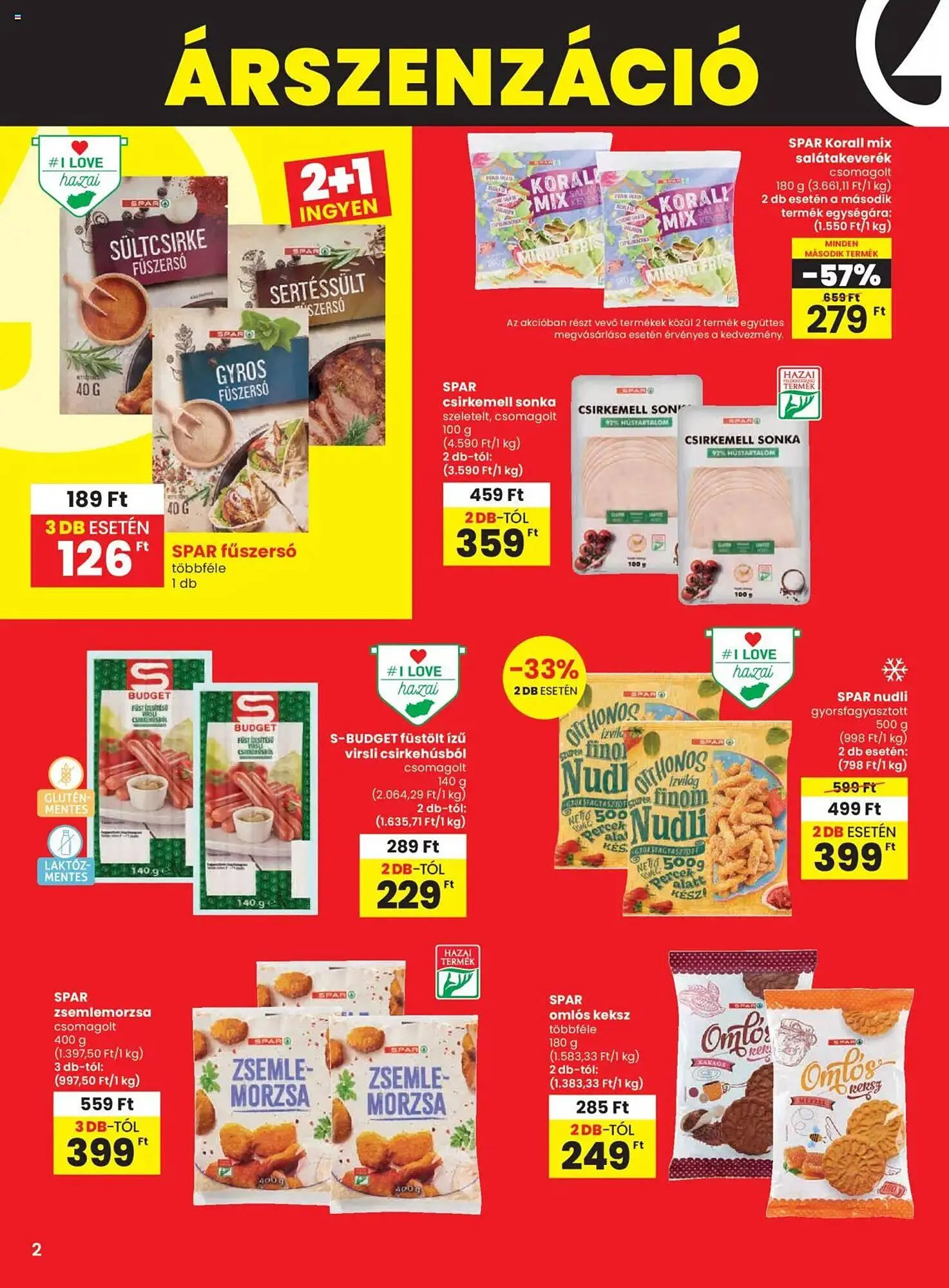 Katalógus Spar akciós újság március 27.-tól április 2.-ig 2025. - Oldal 2