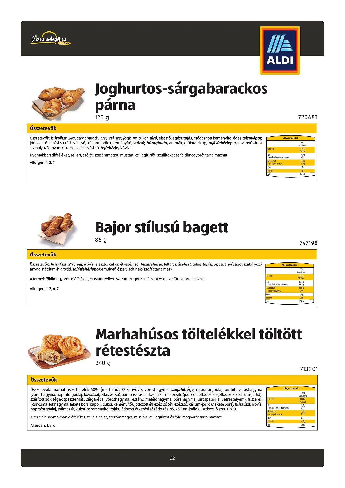 Katalógus ALDI akciós újság május 31.-tól július 4.-ig 2025. - Oldal 32