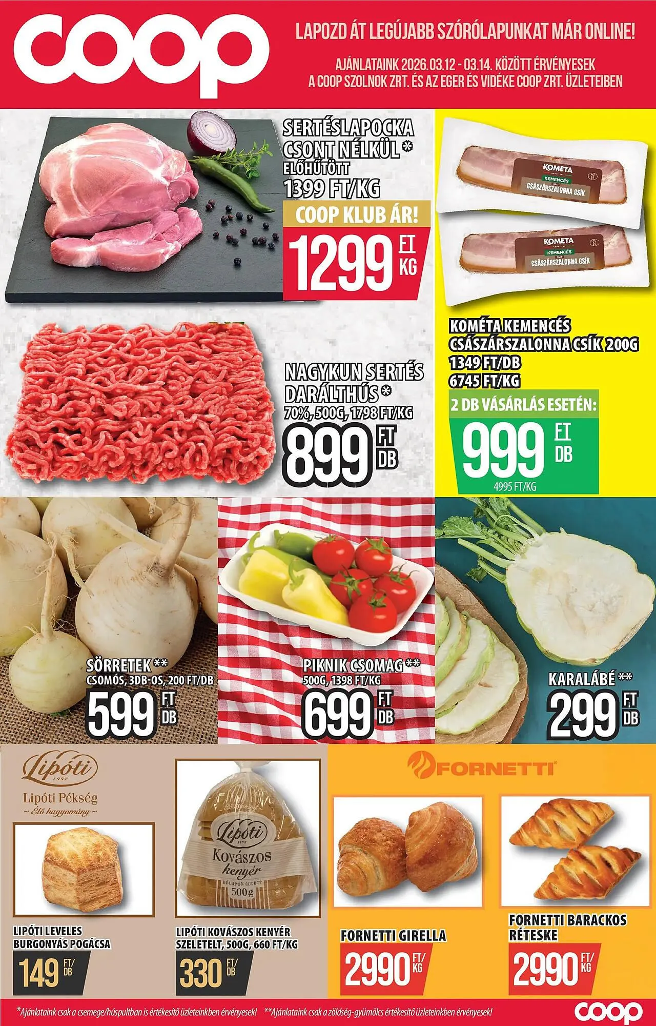 Coop akciós újság - 1