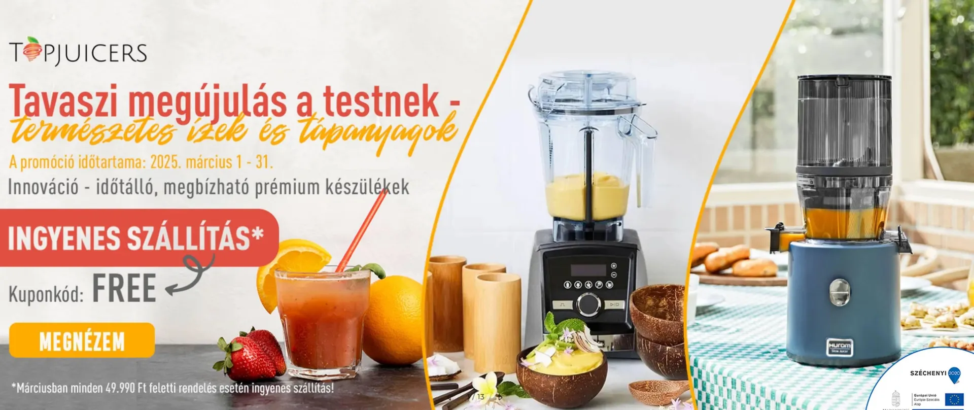 Katalógus TopJuicers akciós újság március 13.-tól március 23.-ig 2025. - Oldal 1