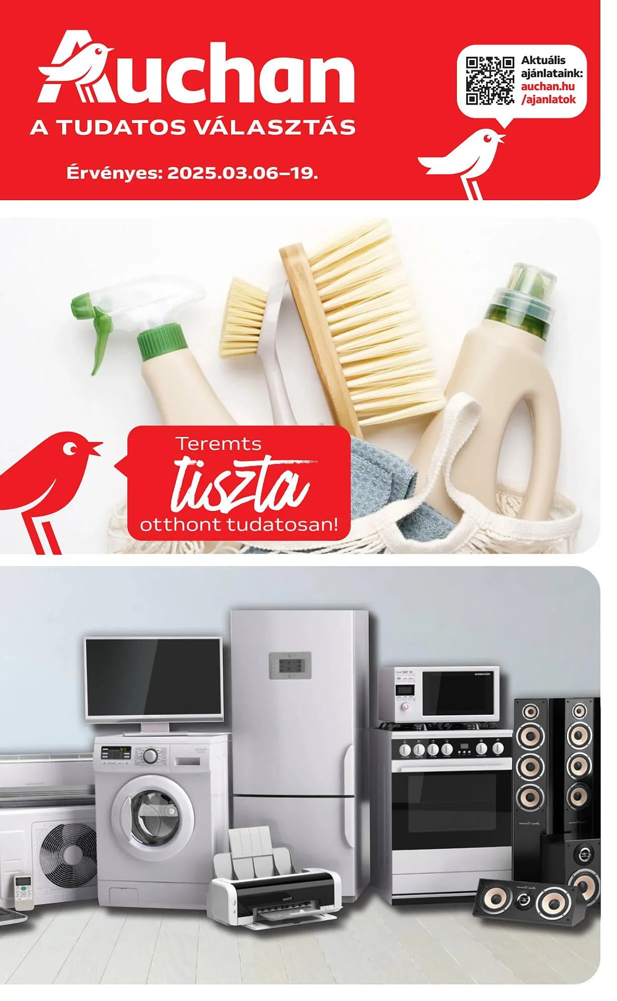 Katalógus Auchan akciós újság március 6.-tól március 19.-ig 2025. - Oldal 1