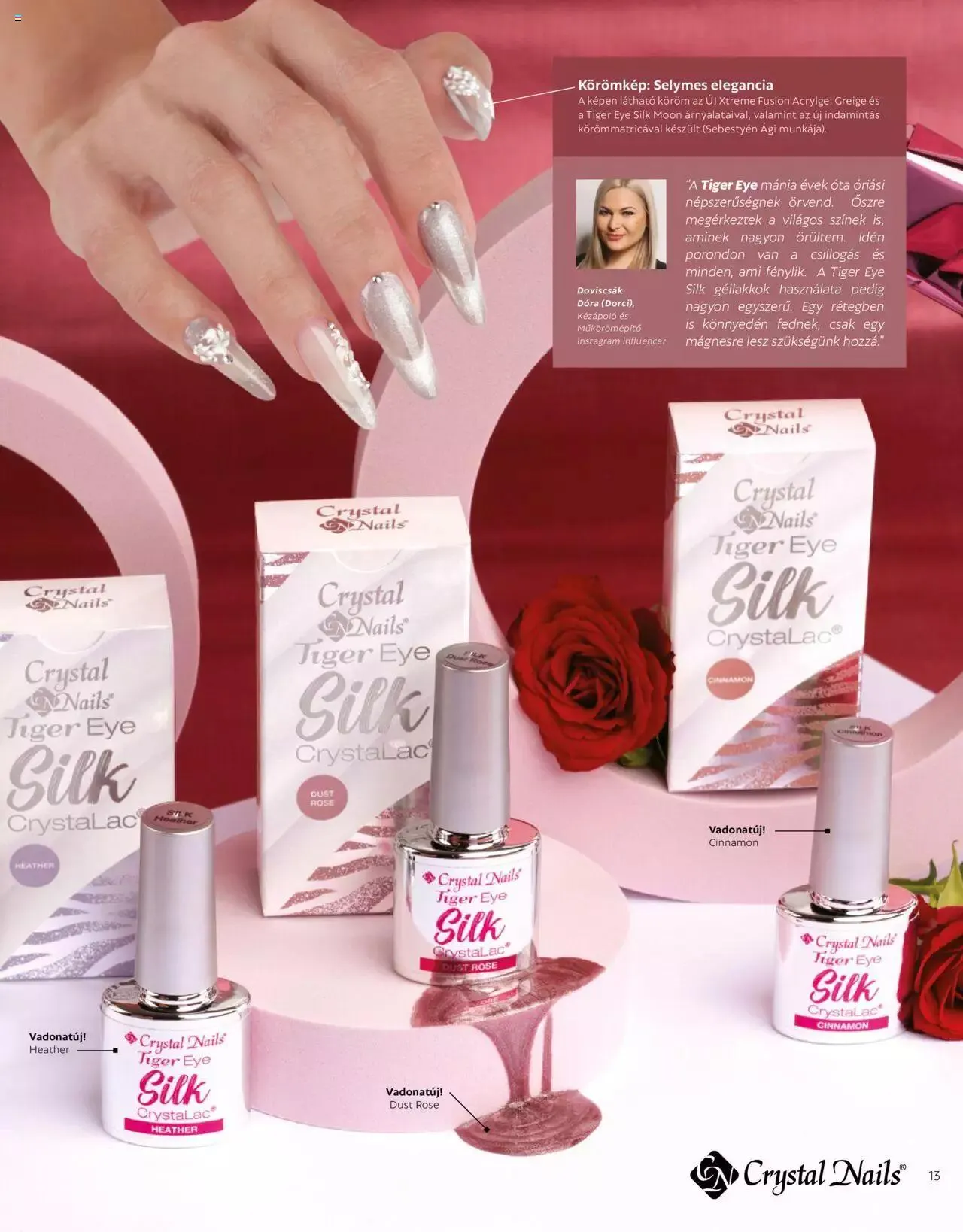 Katalógus Crystal Nails - Ősz/Tél katalógus 2023 szeptember 4.-tól december 31.-ig 2023. - Oldal 13