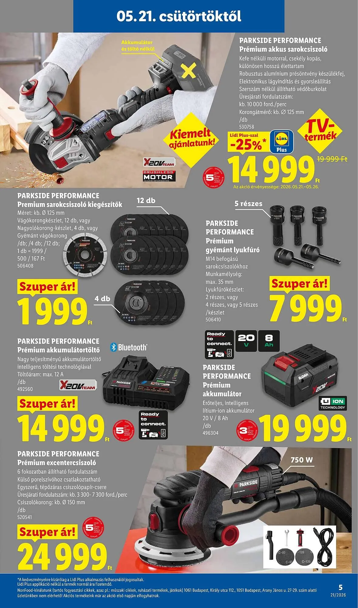 Katalógus Lidl akciós újság május 21.-tól május 27.-ig 2026. - Oldal 5