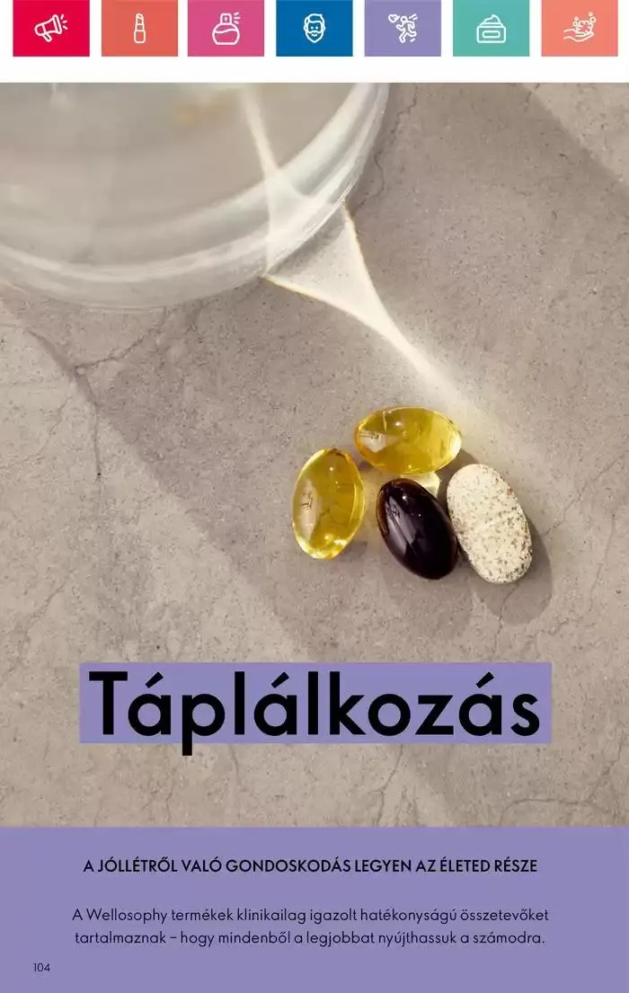 Katalógus ORIFLAME akciós október 20.-tól november 3.-ig 2024. - Oldal 104