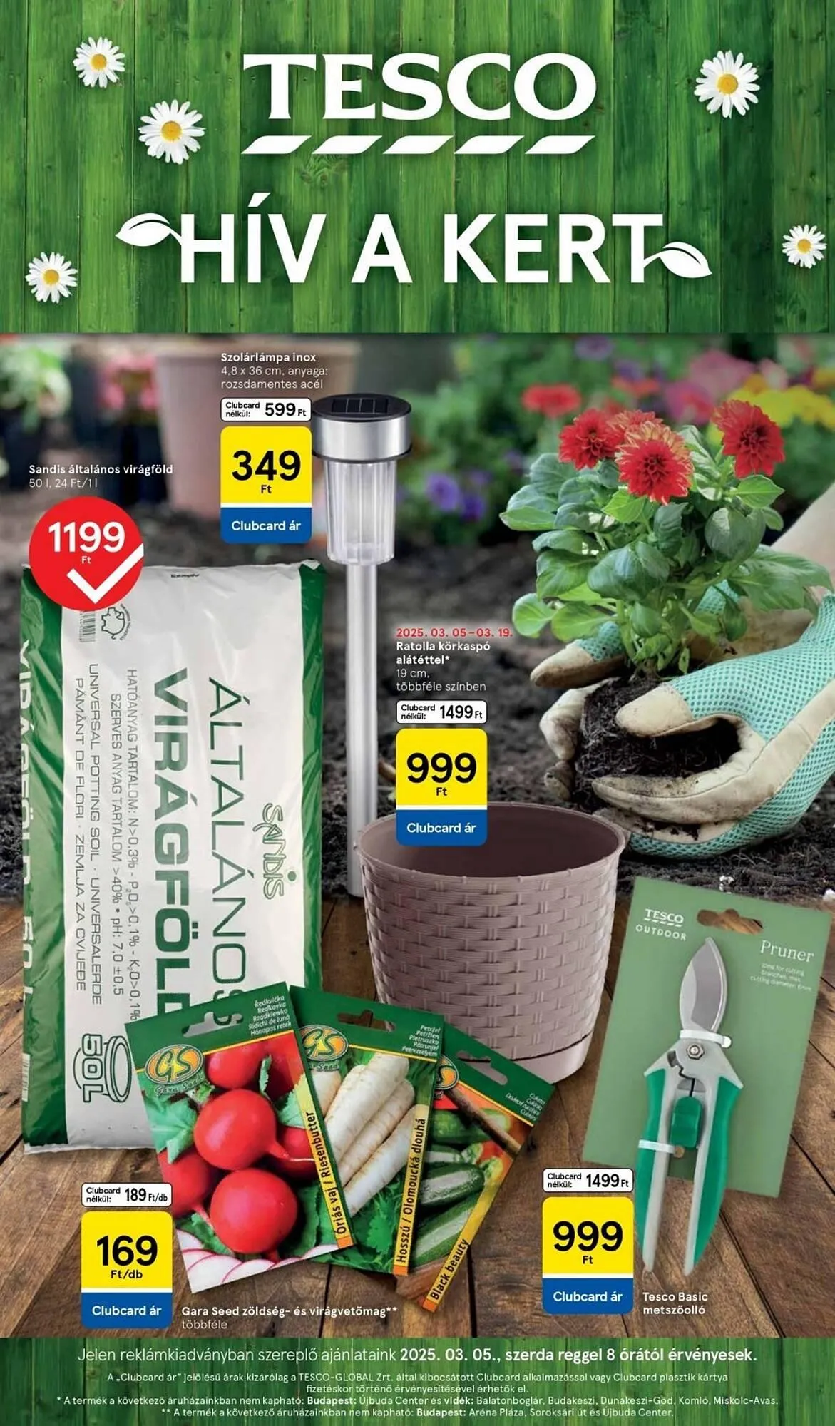 Katalógus Tesco akciós újság március 5.-tól április 1.-ig 2025. - Oldal 1