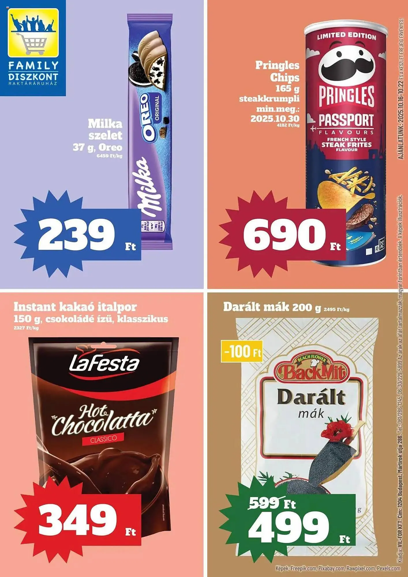 Family Diszkont akciós újság - 1