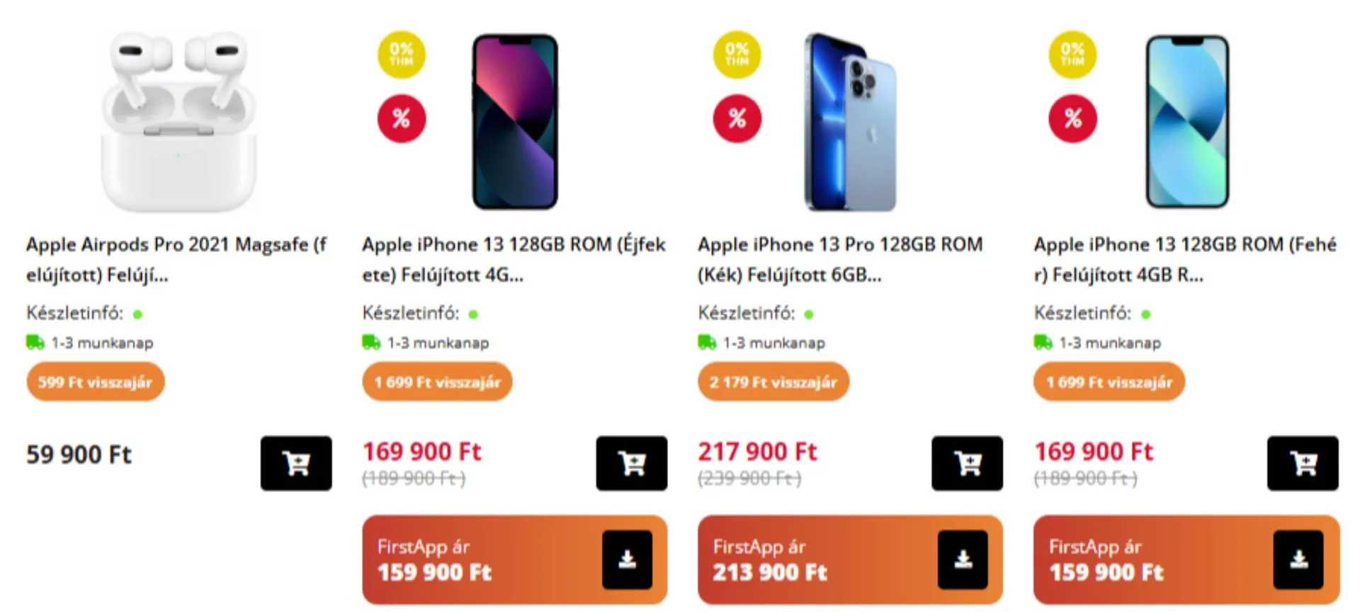 Katalógus FirstPhone akciós újság június 13.-tól július 2.-ig 2025. - Oldal 1