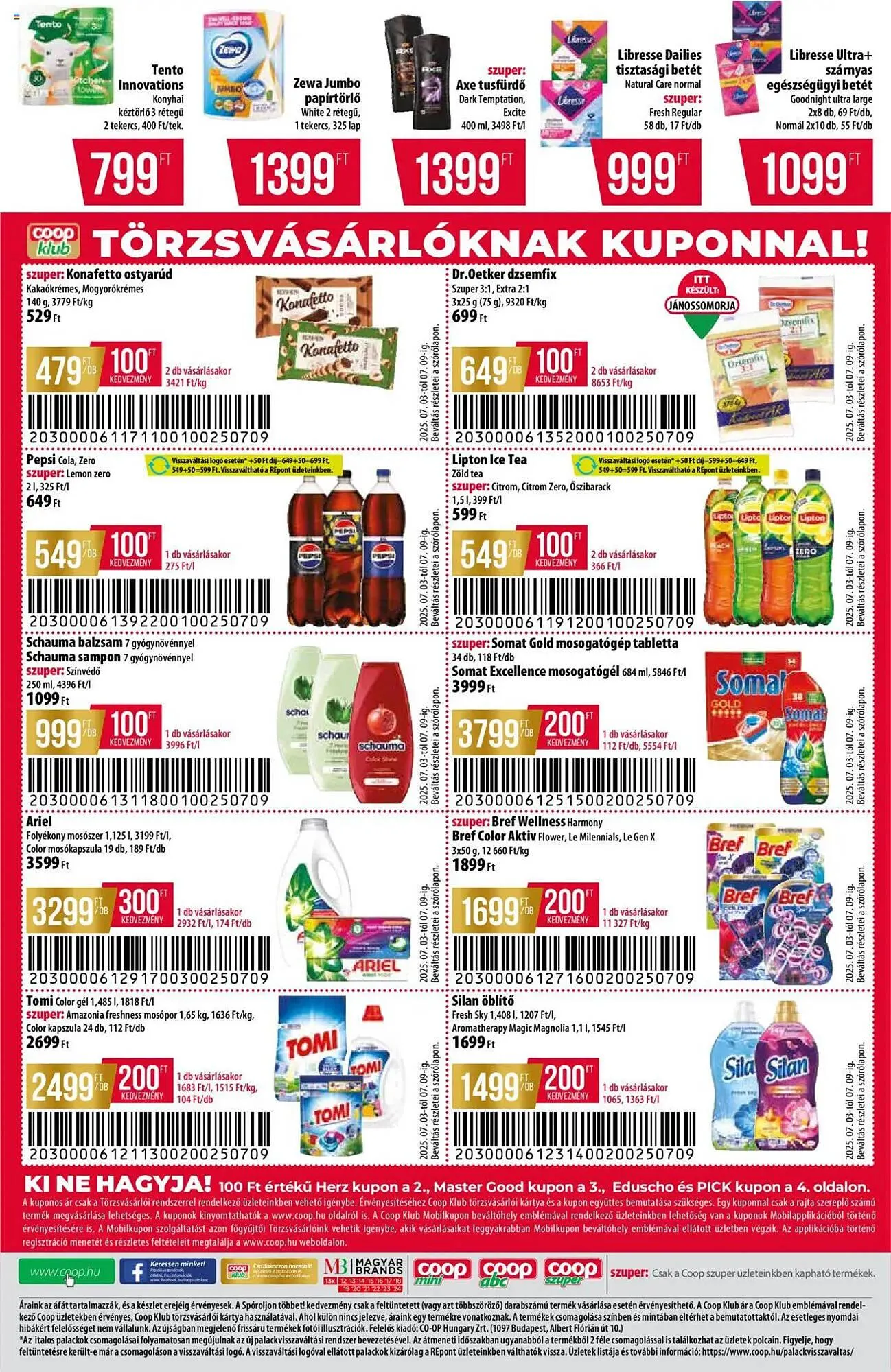Katalógus Coop akciós újság július 3.-tól július 9.-ig 2025. - Oldal 8
