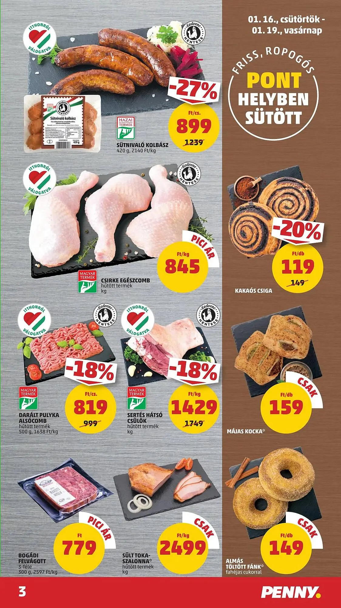 Katalógus PENNY akciós újság január 16.-tól január 22.-ig 2025. - Oldal 3
