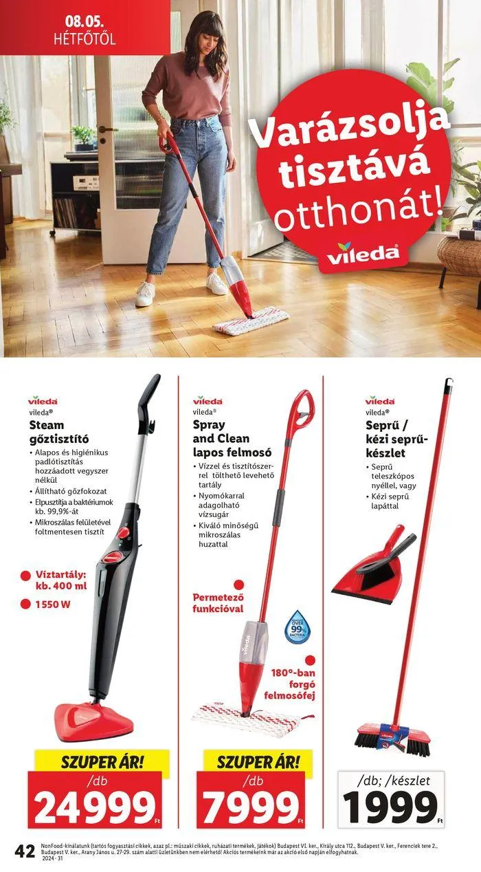 Katalógus Akciós újság – 31. hét augusztus 6.-tól augusztus 7.-ig 2024. - Oldal 42