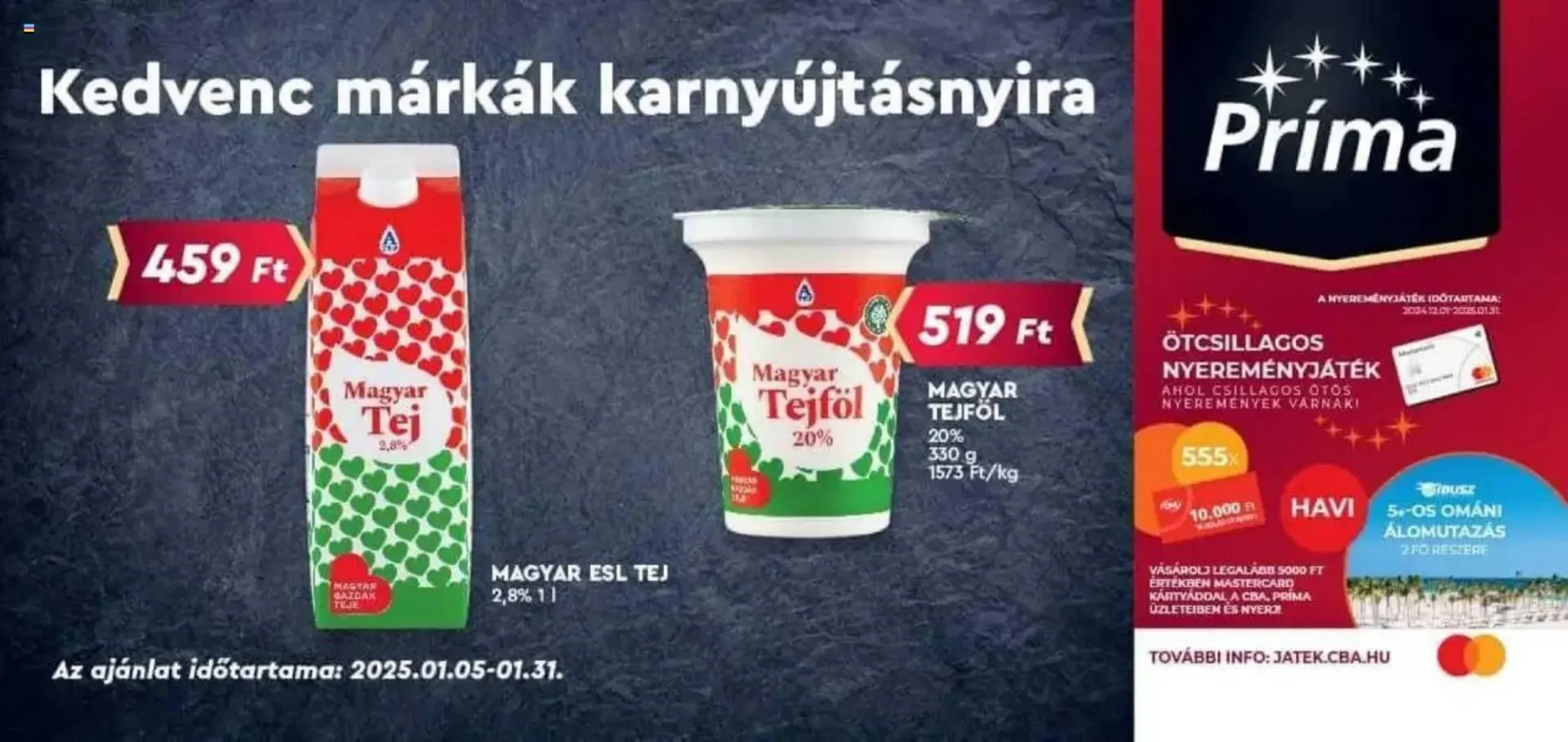 Katalógus CBA akciós újság január 5.-tól január 31.-ig 2025. - Oldal 2