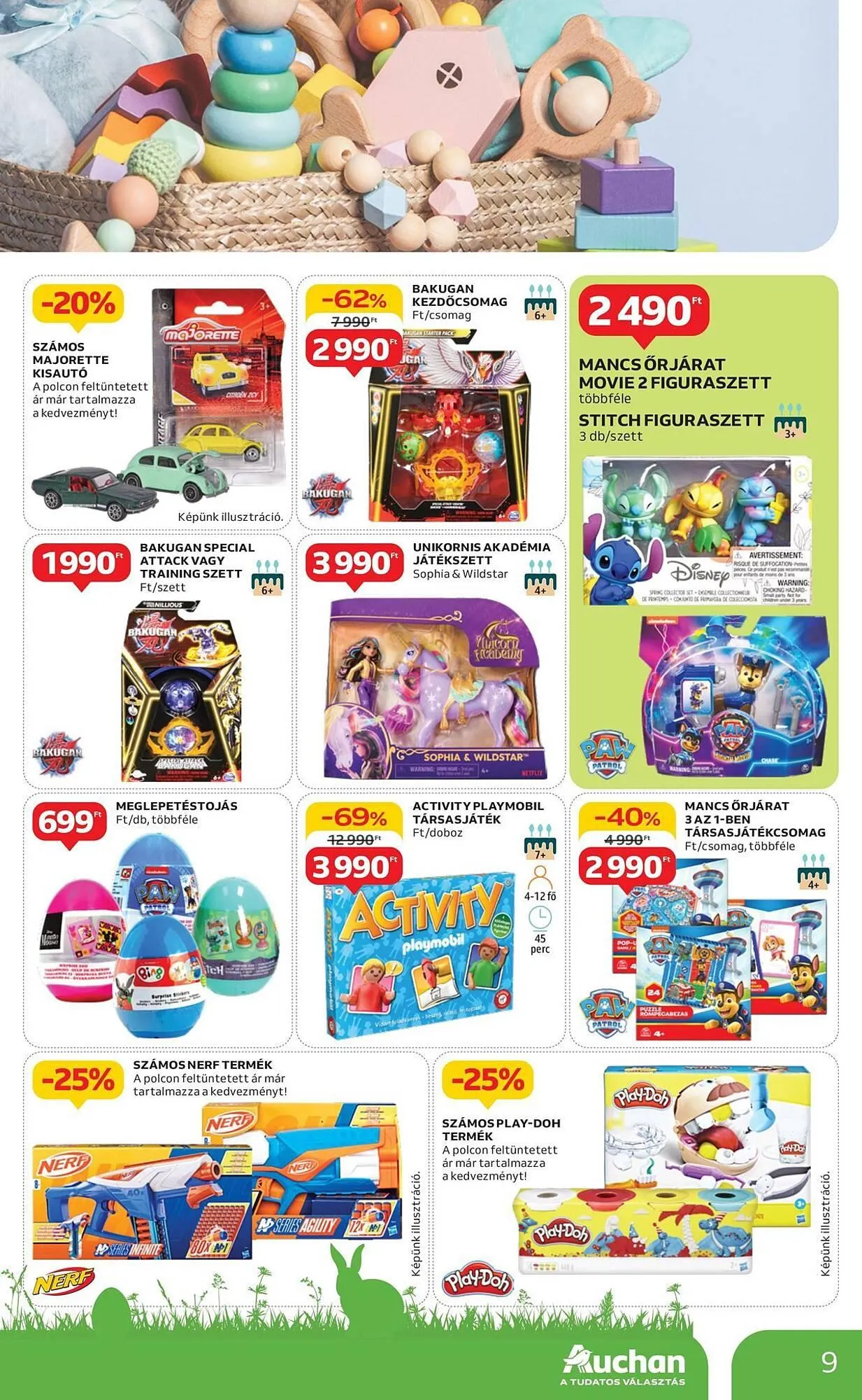 Katalógus Auchan akciós újság március 26.-tól április 19.-ig 2025. - Oldal 9