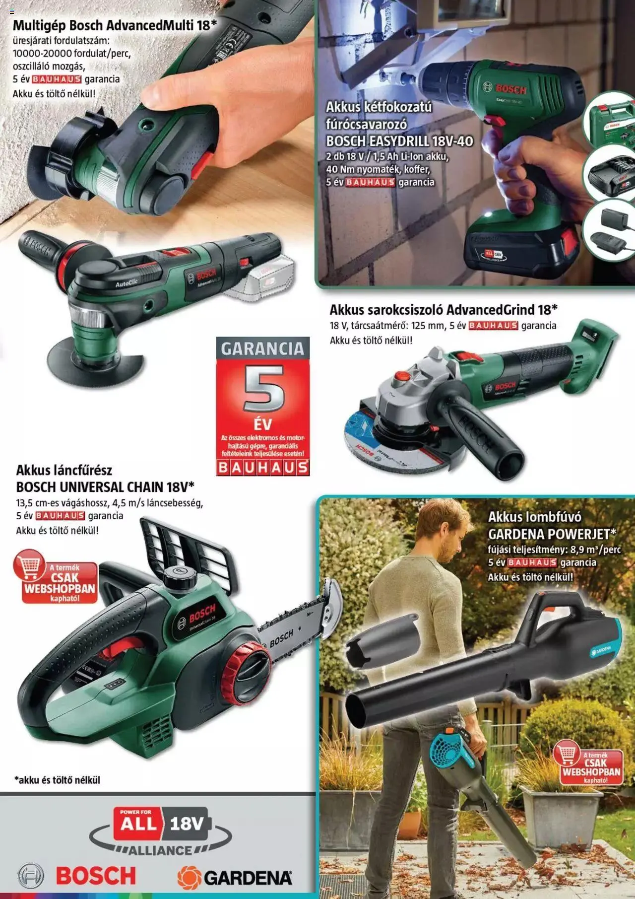 Katalógus Bauhaus - Szerszámgépek, műhelyberendezések december 1.-tól december 31.-ig 2023. - Oldal 11