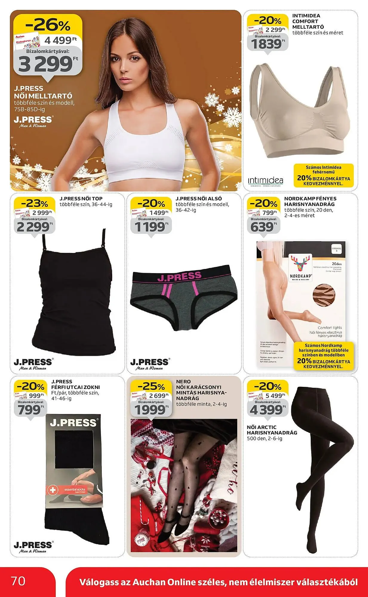 Katalógus Auchan akciós újság december 4.-tól december 10.-ig 2025. - Oldal 70
