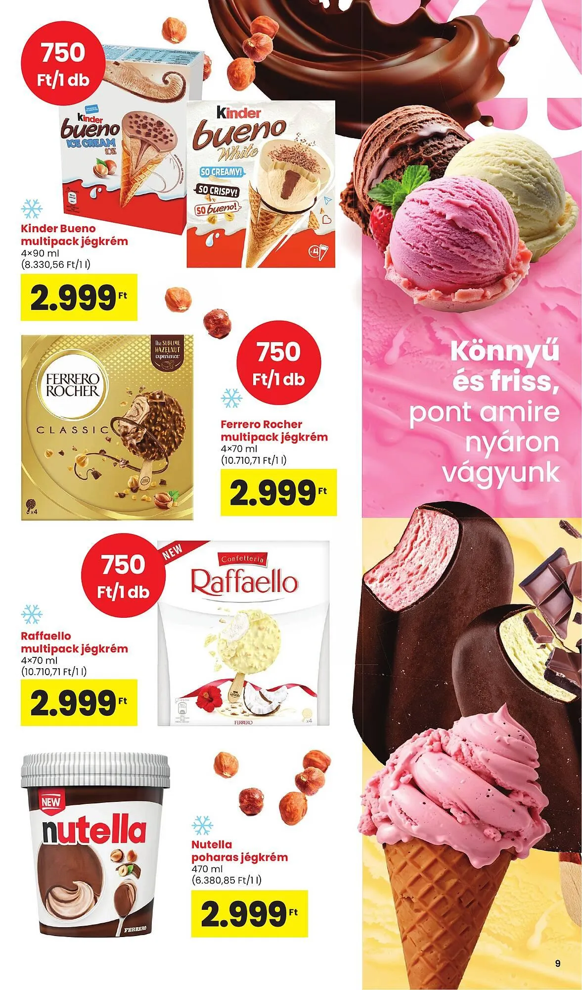 Katalógus Interspar akciós újság május 15.-tól augusztus 31.-ig 2025. - Oldal 9