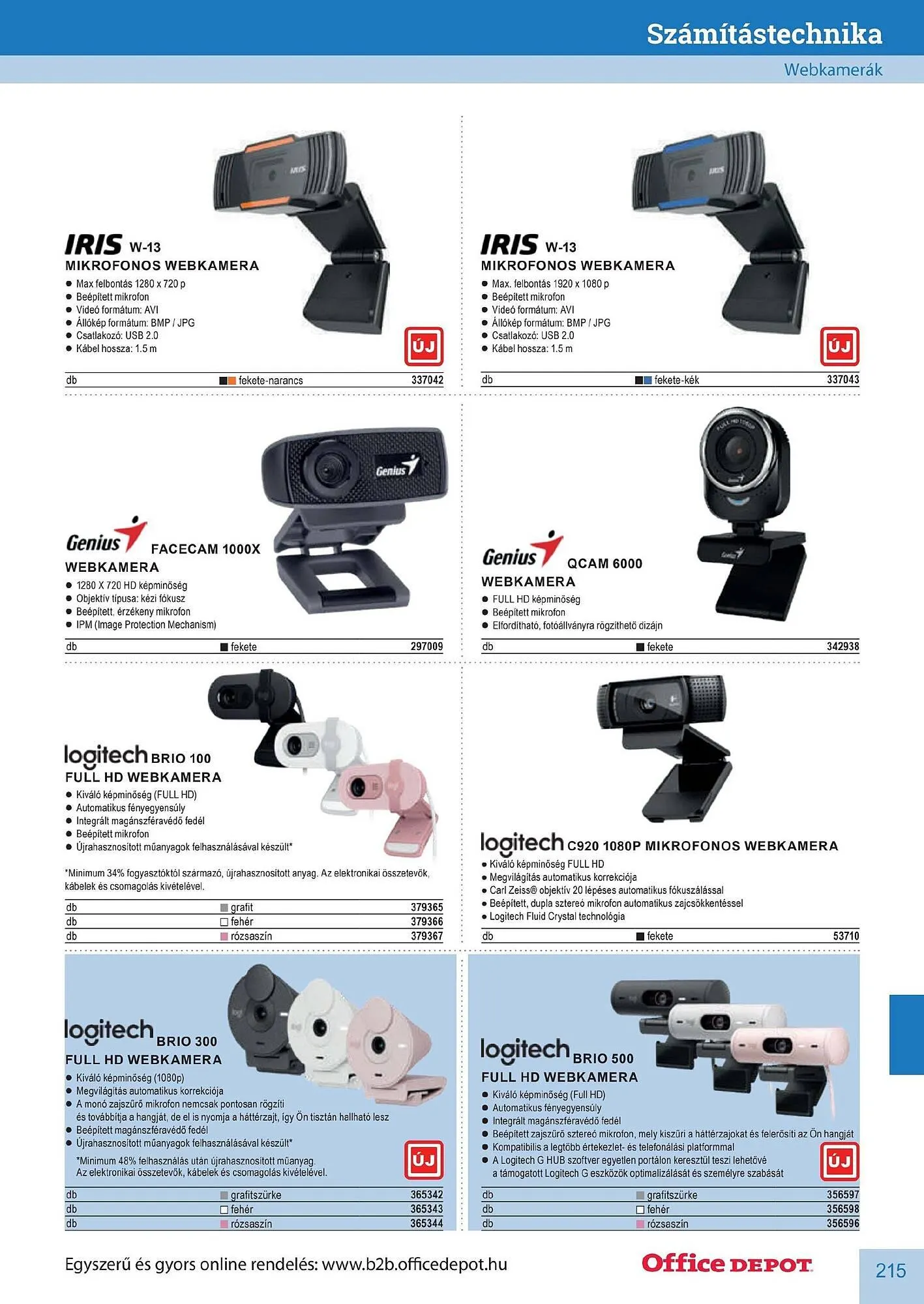 Katalógus Office Depot akciós újság május 9.-tól december 31.-ig 2026. - Oldal 215