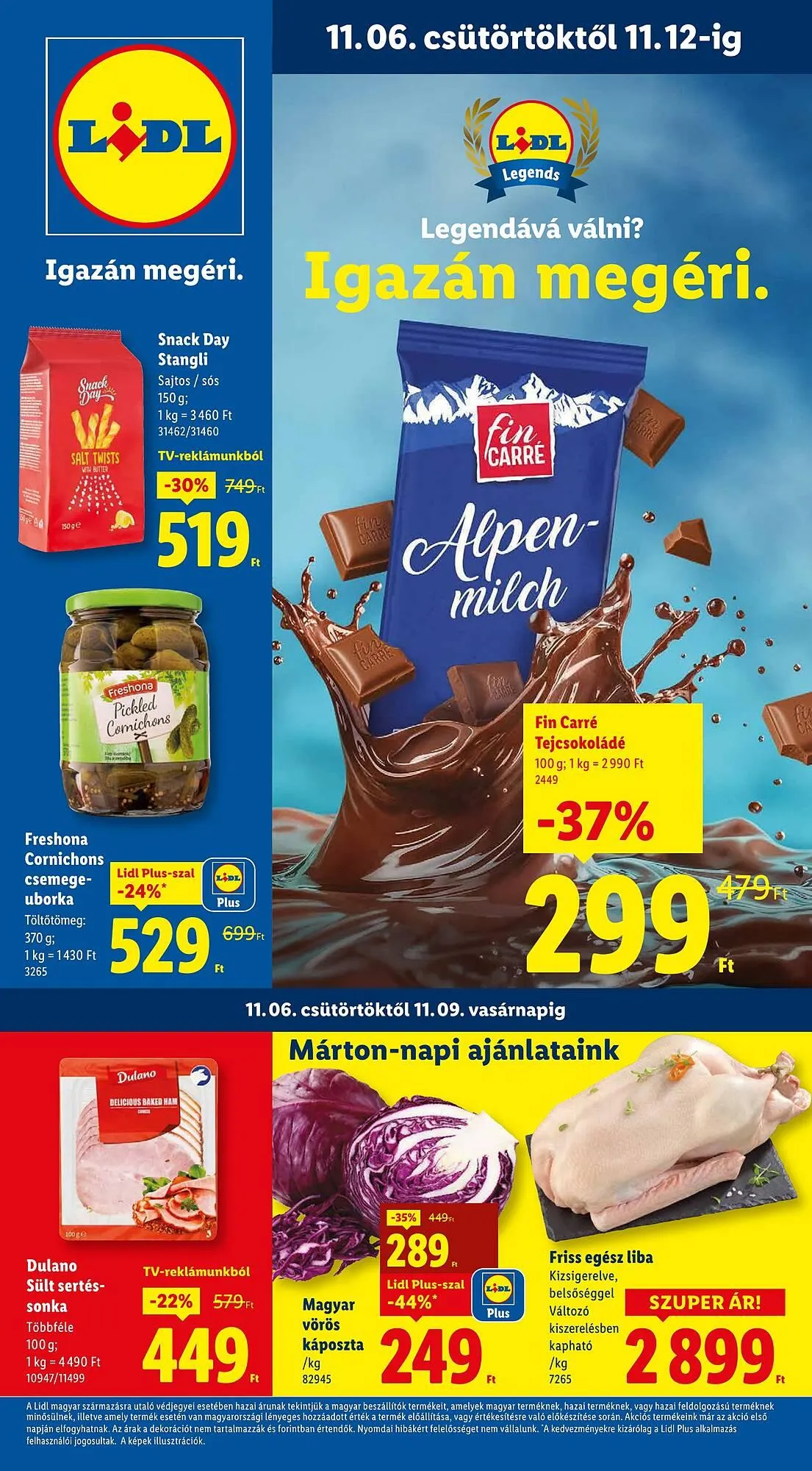 Katalógus Lidl akciós újság november 6.-tól november 12.-ig 2025. - Oldal 1