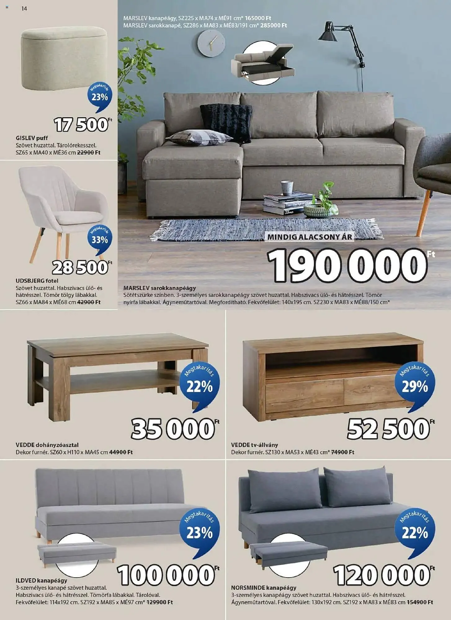 Katalógus JYSK akciós újság március 4.-tól április 7.-ig 2026. - Oldal 14