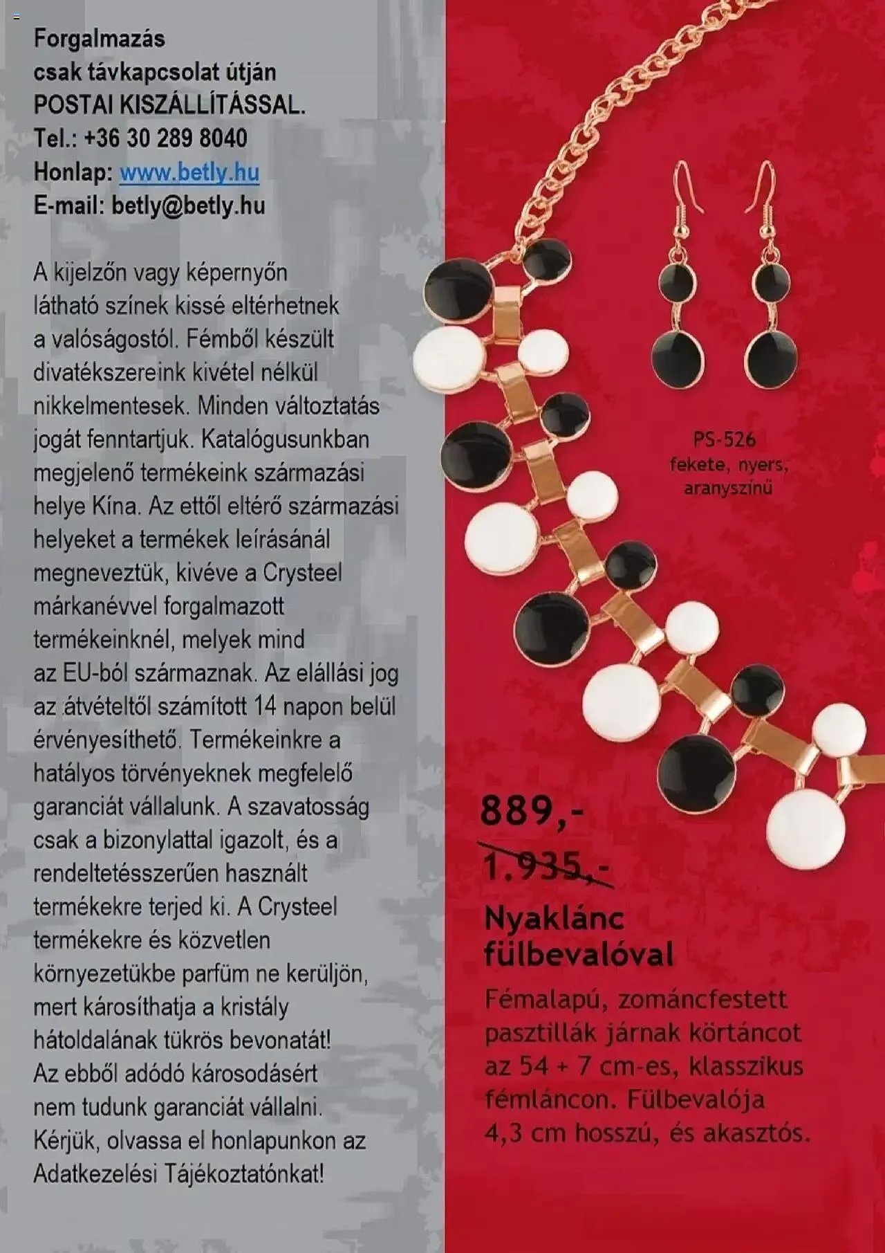 Katalógus Katalógus Betly - Pipacs május 23.-tól december 31.-ig 2024. - Oldal 23