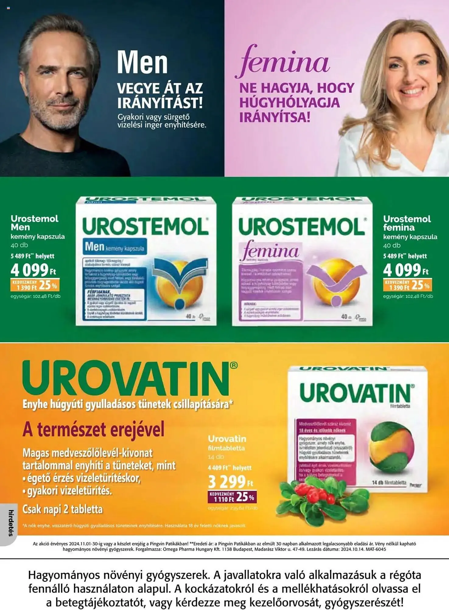 Katalógus Pingvin Patika akciós újság november 1.-tól november 30.-ig 2024. - Oldal 24
