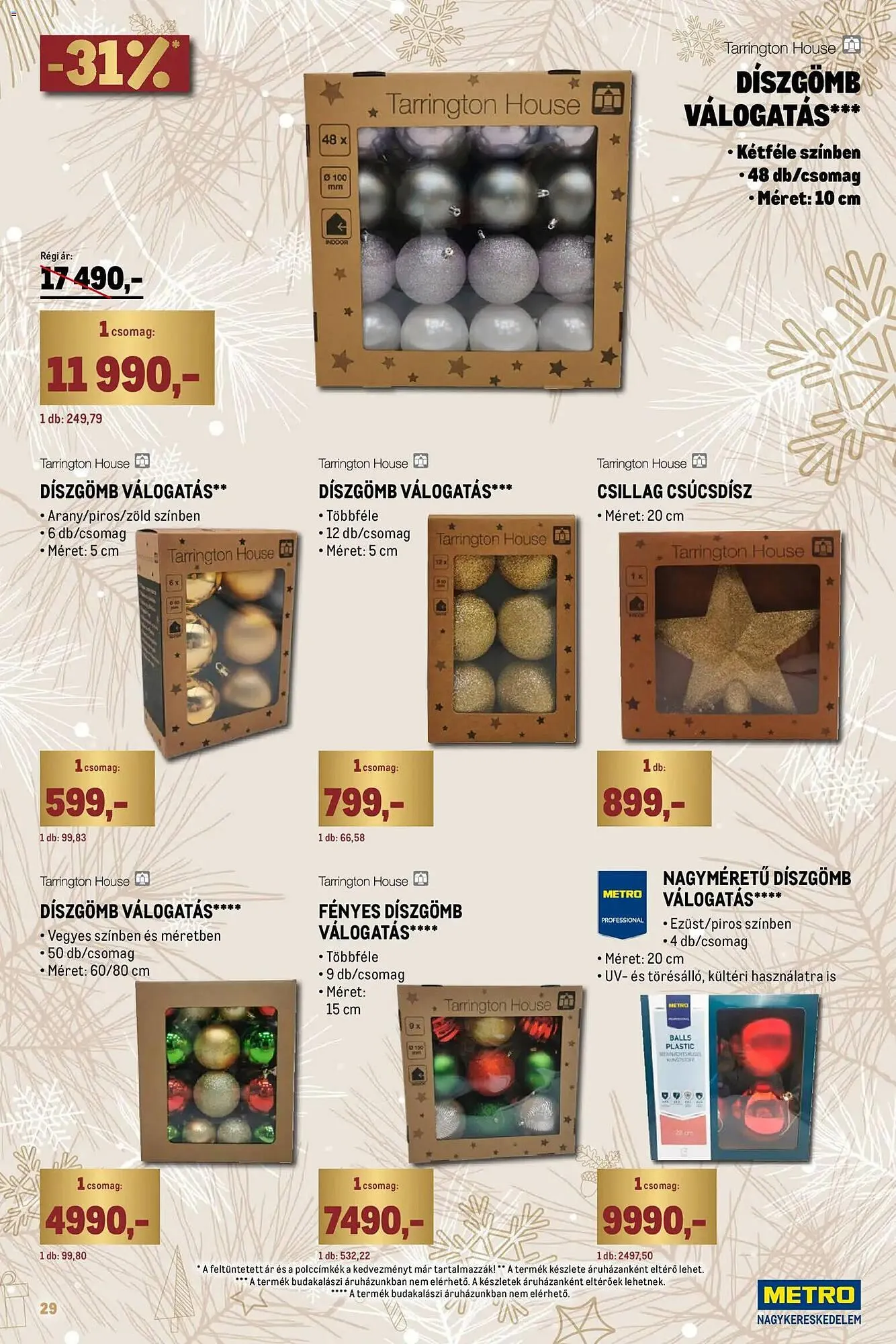 Katalógus Metro akciós újság november 2.-tól november 30.-ig 2025. - Oldal 29