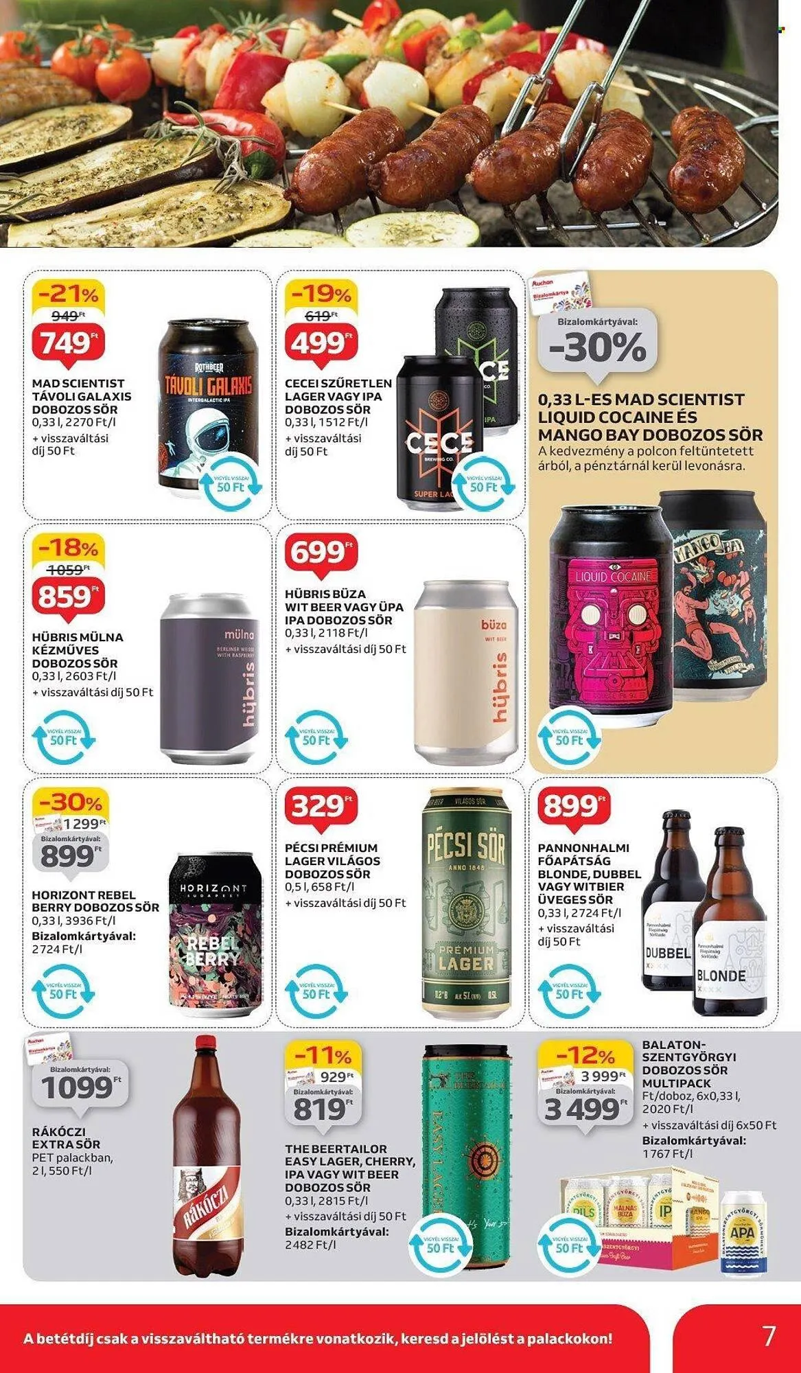 Katalógus Auchan akciós újság május 29.-tól június 11.-ig 2025. - Oldal 7