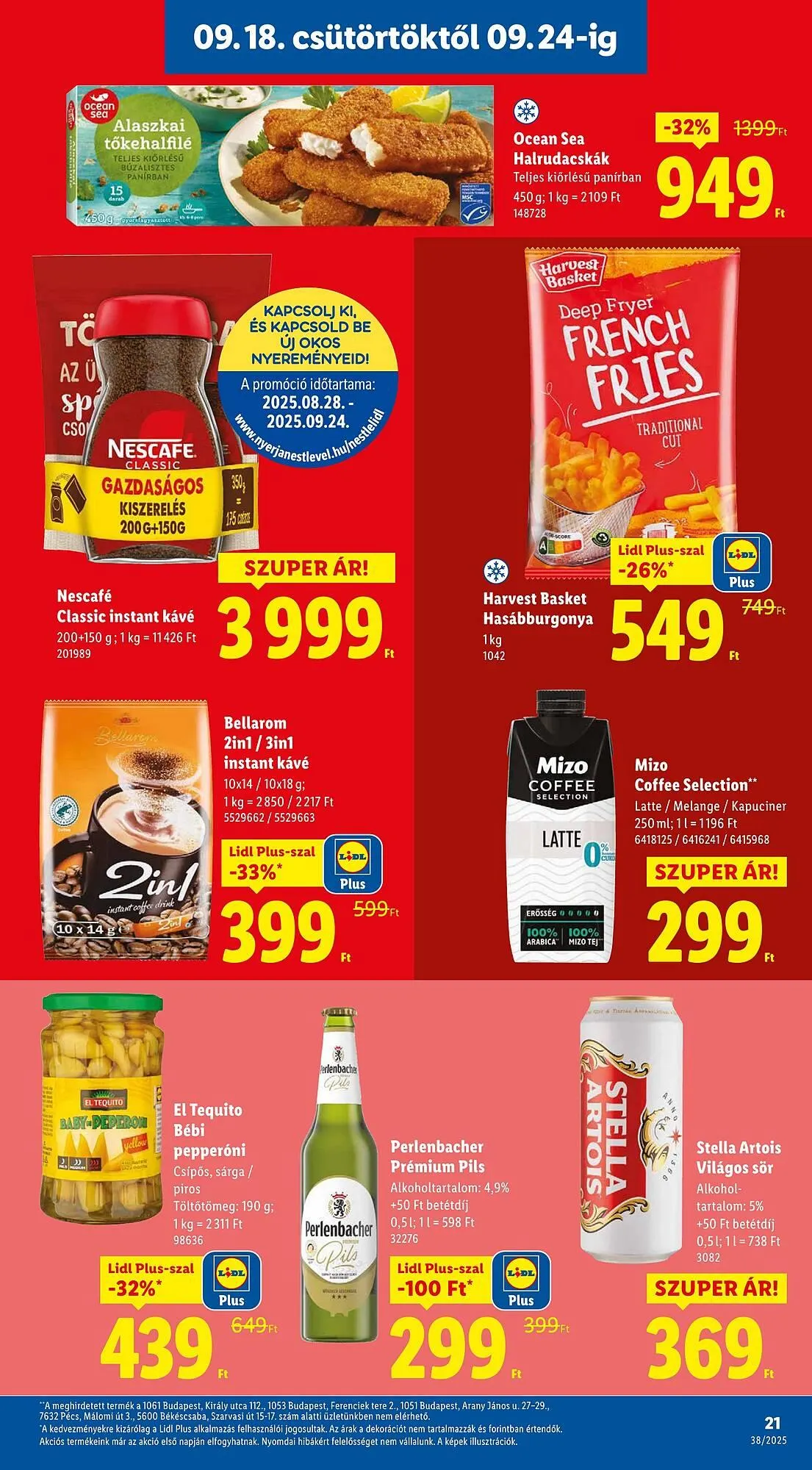 Katalógus Lidl akciós újság szeptember 11.-tól december 31.-ig 2025. - Oldal 21