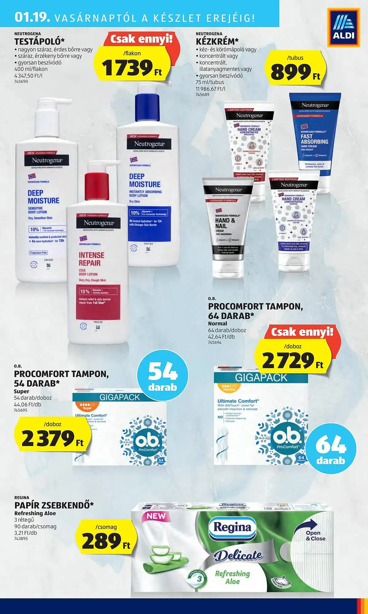 Katalógus ALDI akciós újság január 16.-tól január 22.-ig 2025. - Oldal 45