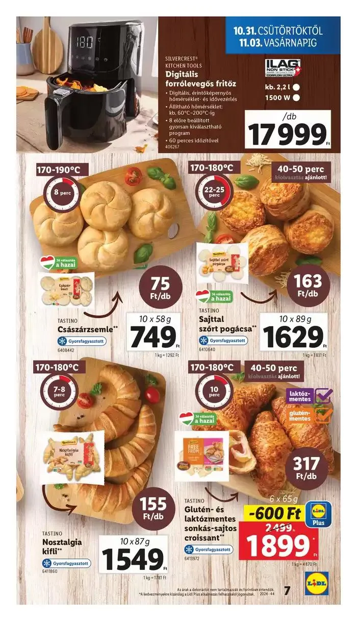 Katalógus Akciós újság – 44. hét október 31.-tól november 6.-ig 2024. - Oldal 7