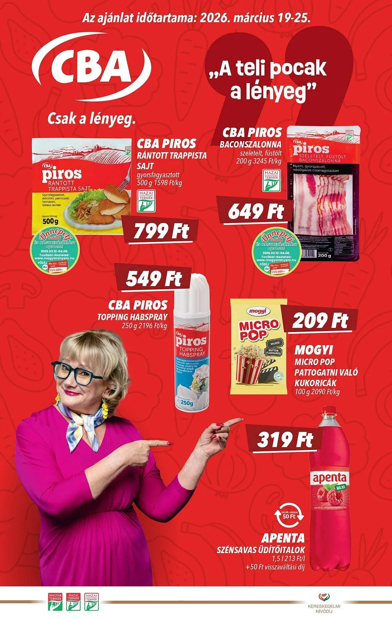 Katalógus CBA akciós újság március 19.-tól március 25.-ig 2026. - Oldal 1