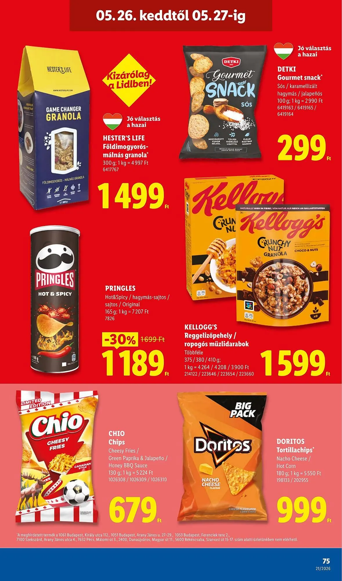 Katalógus Lidl akciós újság május 21.-tól május 27.-ig 2026. - Oldal 75