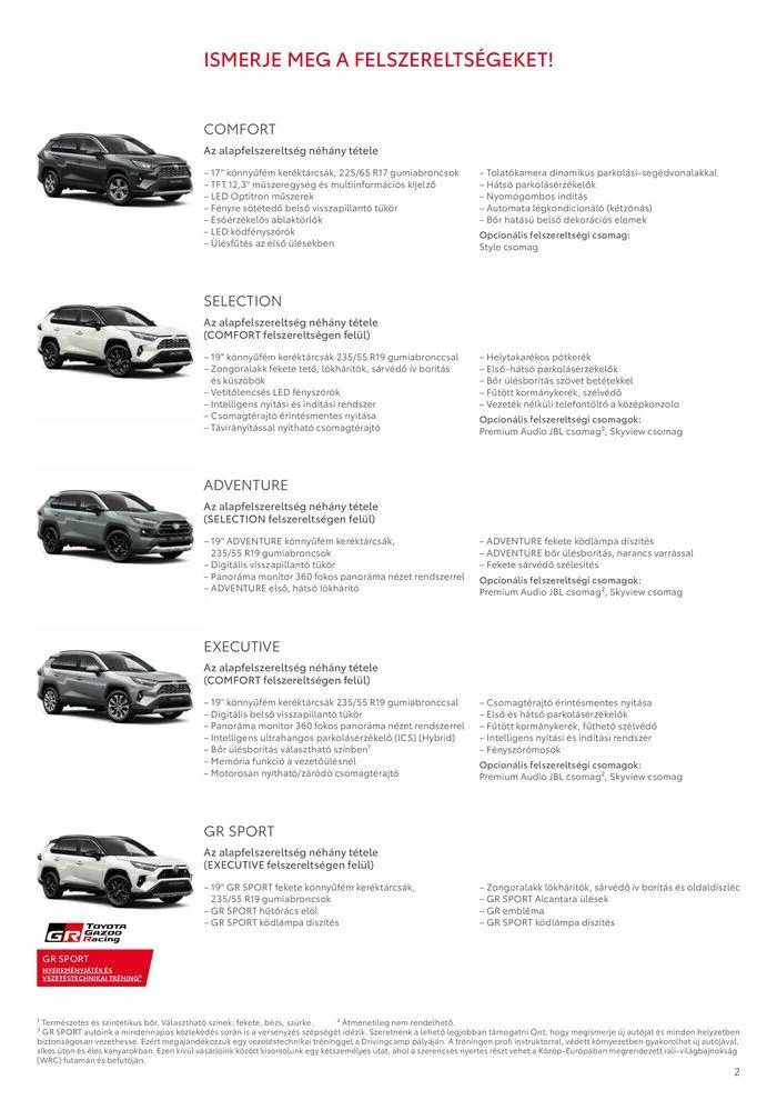 Katalógus Toyota RAV4 HYBRID augusztus 31.-tól augusztus 31.-ig 2025. - Oldal 2